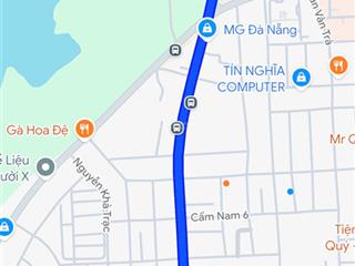 Bán 108m2 đất mặt tiền đường phạm hùng  gần cầu cẩm lệ, khu sầm uất  giá 6 tỷ 850 tl