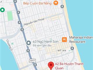 Bán lô góc 2 mặt kiệt bà huyện thanh quan & chế lan viên, dt 7x12m, giá 8 tỷ 6 tl
