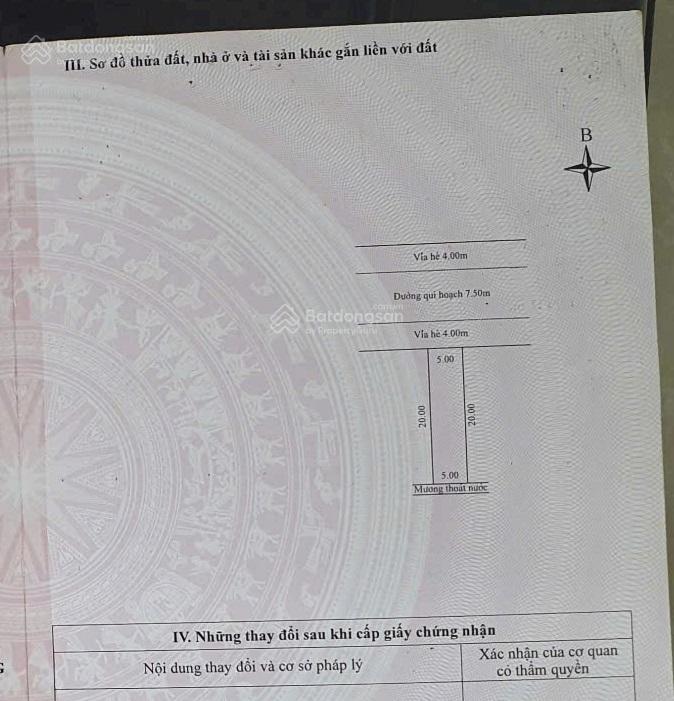 Bán đất mặt tiền đường 7m5 lương khắc ninh, hòa xuân, cẩm lệ, giá 3 tỷ 750 tl