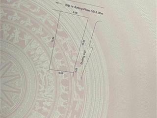 Bán đất (ngang 6m) 2 mt đường phan bôi, an hải đông, sơn trà, giá 4 tỷ 9 tl