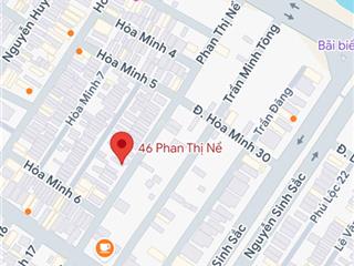 Bán lô đất sạch đẹp mt phan thị nể, thông biển 100m, giá 5 tỷ 2 tl