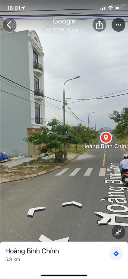 Bán lô đất mặt tiền đường 7m5 hoàng bình chính gần bãi tắm, dt 15x20m, giá 15 tỷ tl