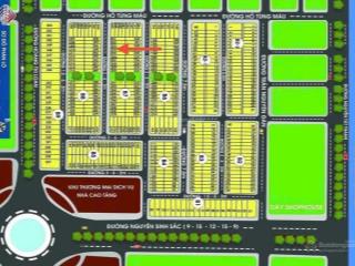 Đất mặt tiền đường hoà minh 28. khu b phương trang, gần biển, dt 109m2