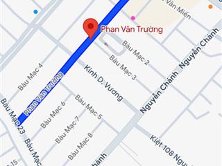 Bán đất mặt tiền đường phan văn trường  thông biển, gần nguyễn an ninh