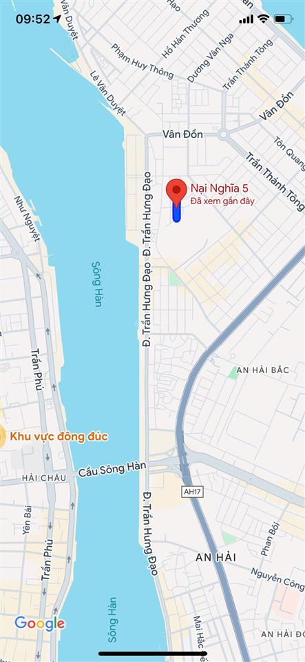 Bán lô góc 2 mt đường nại nghĩa 5 nại nghĩa 3, sơn trà, ngay trần hưng đạo, giá 4 tỷ 880 tl