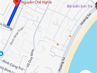 Hiếm ! bán đất tặng nhà mặt tiền đường 5.5m  sơn trà  68m2  giá chỉ nhỉnh 6 tỷ