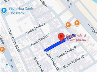 Bán lô đất biển mt xuân thiều 8  80m2  cách biển chỉ 100m  ngay vin hải vân bay
