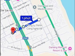 Lô góc 2 mt đặng thái thân 106m2, bên hông bv đa khoa thông biển sơn thuỷ