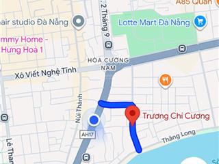 Bán nhà 3 tầng, 2 mặt tiền trước và sau trương chí cương, ngay phố đi bộ hải châu, chỉ 7 tỷ tl