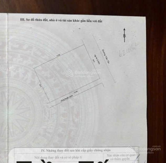 Bán đất mặt tiền trần tấn  ngang 9m  kẹp cống  cạnh trường thpt liên chiểu  chỉ 5 tỷ 8