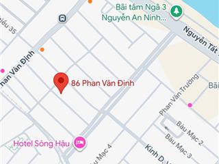 Bán nhà 2 tầng kiệt đường ô tô phan văn định, gần biển liên chiểu, dt 144m2, giá 6 tỷ tl