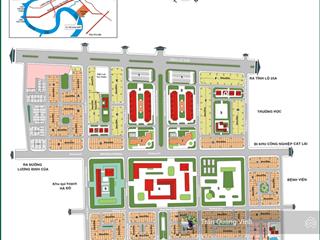 Bán đất (8mx21m, xây dựng 8 tầng) mặt tiền trương văn bang khu dân cư huy hoàng, p. thạnh mỹ lợi
