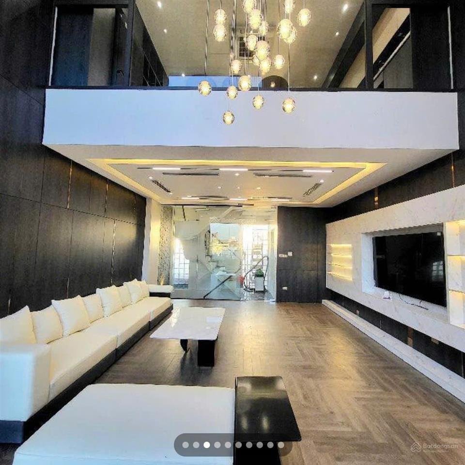 Nhà đẹp ở ngay tại ngọc thụy dt 60m2, 8 tầng, mt 5.6m, gara 2 ô tô, thang máy, gần phố, full đồ