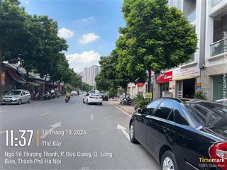 Bán đất thượng thanh, long biên. 50m2, mt 4,2m, 8 tỷ. ô tô vào đất, cách 20m ra mặt ô tô tránh