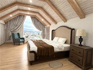 Bán villa sân vườn nghỉ dưỡng tiện kinh doanh sẵn hồ bơi view thành phố đà lạt