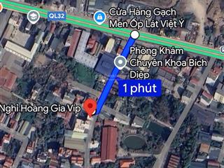 Cần bán 40m2 đất hoài đức, ô tô 7 chỗ vào tận đất, cách quốc lộ 32 có 50m