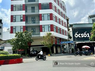 Ngộp bank 30 tỷ  bán tòa nhà góc 2mt phan huy ích, tb  14x26m  hầm 8tầng  hđ 280 triệu  55 tỷ