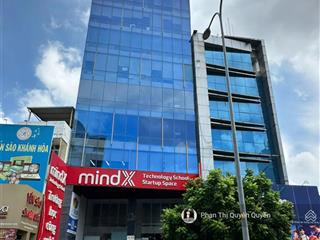 Tòa building góc trần quốc toản  pasteur, quận 3  hầm 6tầng  nh 9 x 20m  hđt 220 triệu  57 tỷ