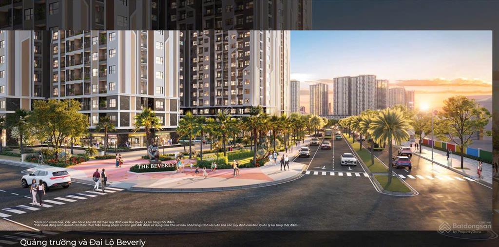 Bán căn 1 phòng ngủ + 1, diện tích 46m2 tòa be3 giá 3.0 tỷ, thanh toán giãn đến 2026, the beverly