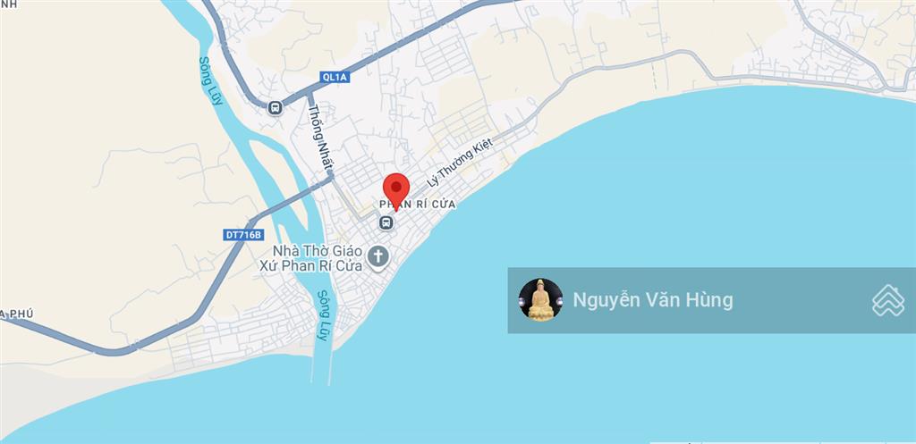 Tôi chính chủ cần bán nhà mặt tiền thống nhất thị trấn phan rí cửa tuy phong bình thuận dt 5.2x25m