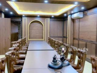 Bán tòa nhà văn phòng nguyễn hoàng lô góc 266m² x 7 tầng, mt 10m dòng tiền 200tr/tháng