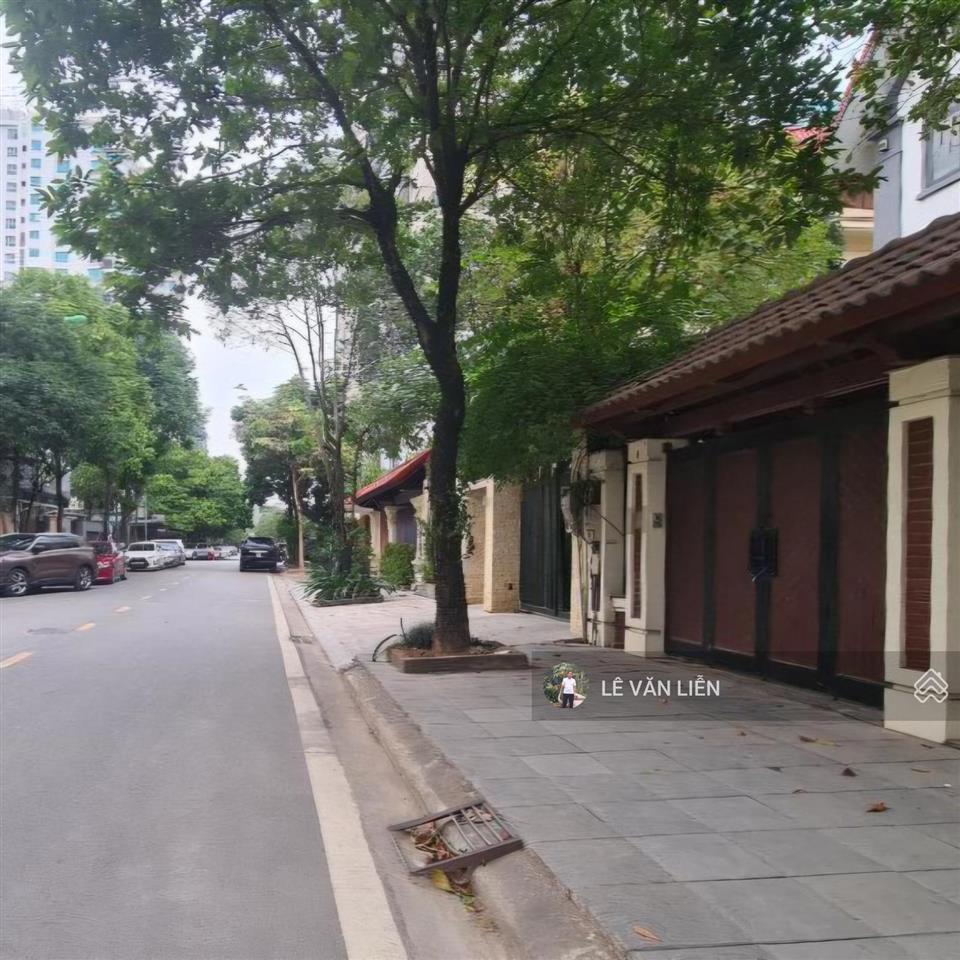 Bán biệt thự song lập kđt dịch vọng 310m²  gần công viên cầu giấy  5 tầng thang máy  giá 90 tỷ