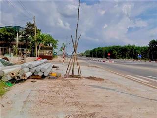 Đất 2 mặt tiền đường mỹ phước tân vạn, 124m2, giá chỉ 2tỷxx, gần sát ngã tư vị trí kd