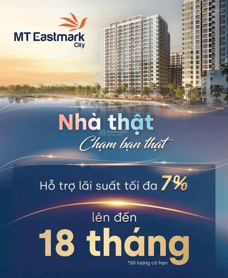 Căn hộ vành đai 3 mt eastmark city gamuda land phân phối  tt 20% nhận nhà ngay! sổ hồng riêng