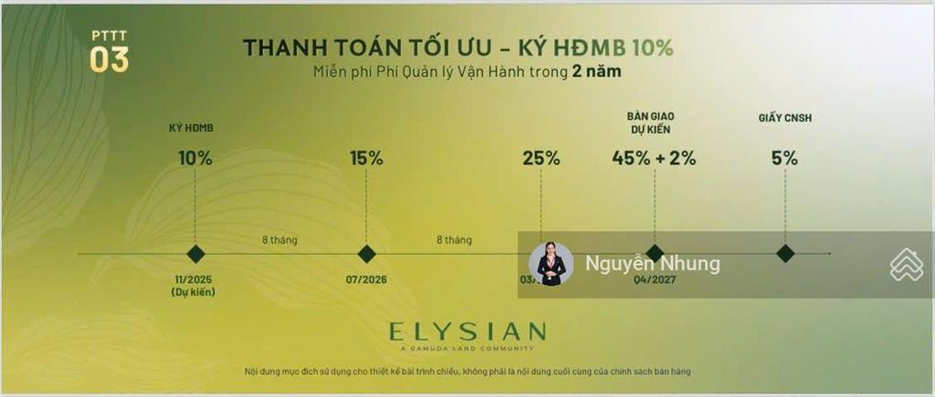 Bán căn hộ chung cư elysian, 70tr vnđ/m2, 82 m², đẹp, nhiều tiện ích tại đường lò lu, trường thạnh