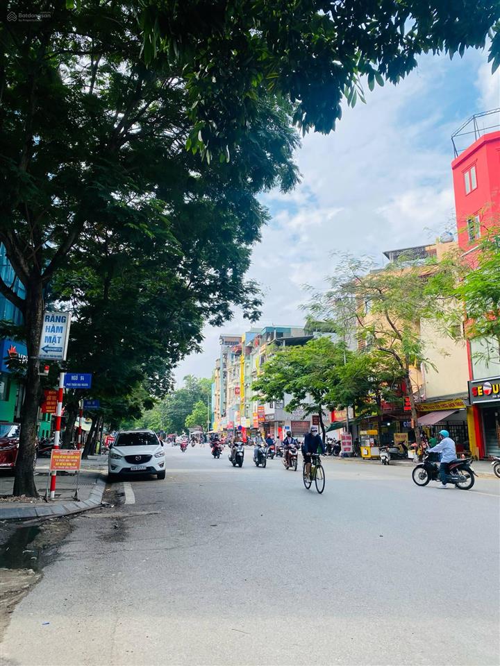 Bán nhà trần đại nghĩa, khu bách kinh xây, 82m2 x 4 tầng, ô tô tránh đỗ ngày đêm, 2 mặt thoáng