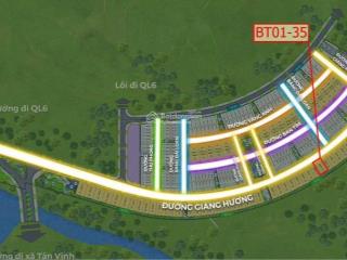 Chính chủ bán lô biệt thự view sông bùi cạnh chợ lương sơn, có sổ đỏ lâu dài có thể xây được 5 tầng