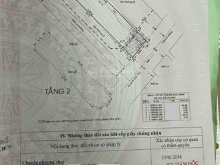 Chính chủ gửi nhà lê đức thọ, p.15, gò vấp, 5x23m, cn 100.8m2, tiện xây chdv giá chỉ 7.5 tỷ(tl)