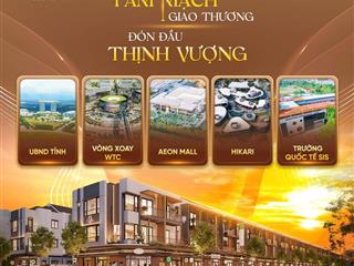 Cần bán nhà phố ở và kinh doanh dt 5x20, 3 tầng, nhà mới 100%, đối diên khu công nghiệp vsip 2