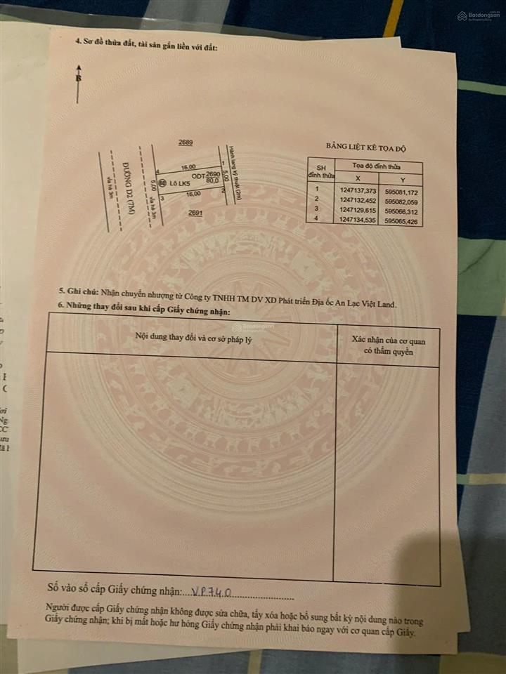 Bán 2 lô liền kề sau dãy nhà kdt thăng long 2  tt lai uyên sát tthc&kcn bàu bàng nguồn hiếm giá rẻ