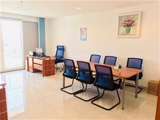 Cho thuê gấp officetel 84m2 full nt vp tầng cao view thoáng chỉ 15tr/th, sky center  5b phổ quang