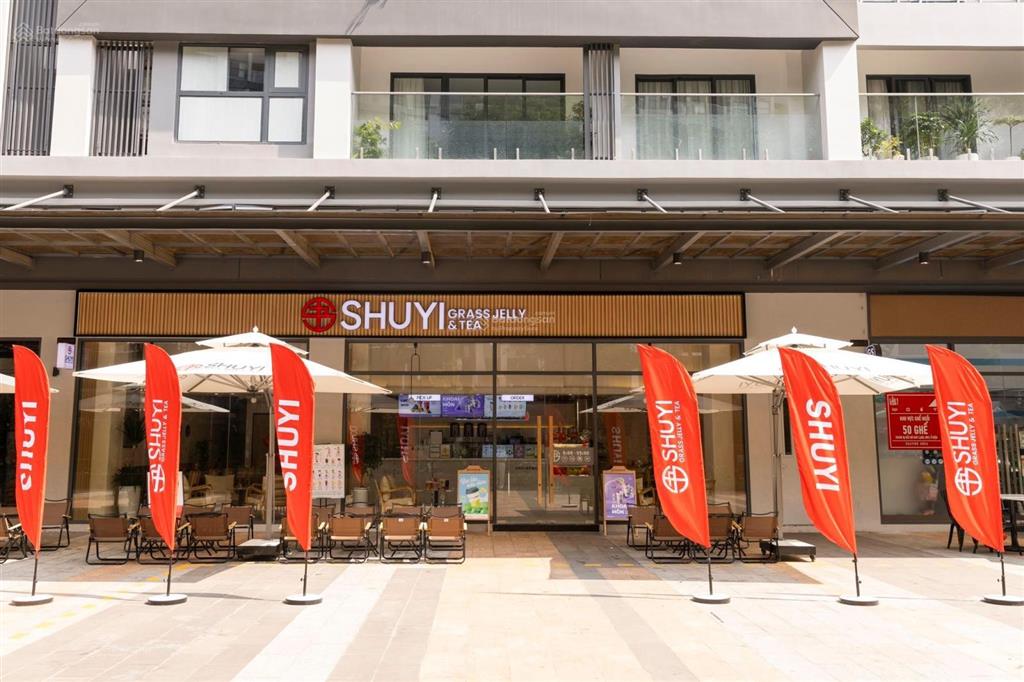 Cho thuê shophouse celadon city, 416m2  1 trệt 1 lầu, 250.000đ/m2/th, trực tiếp gamuda
