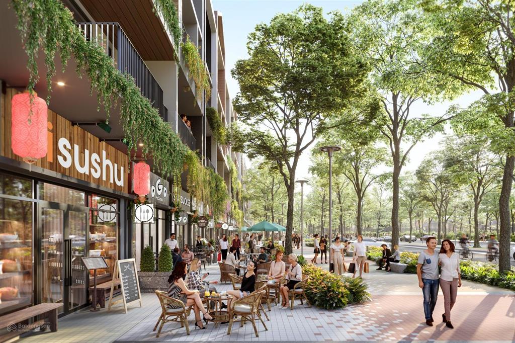 Cho thuê shophouse artisan park tp mới bình dương, miễn phí 6 tháng, thời hạn 4 năm, trực tiếp cđt