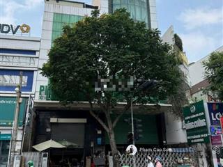 Toà mặt tiền ngang 8m hơn 1600m2 sd  đối diện đh y dược phạm ngọc thạch số 88 thành thái, q10