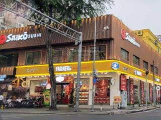 Góc 2 mặt tiền ngay hồ con rùa, ngang lớn 26m  số 105 hai bà trưng  nguyễn thị minh khai, quận 1