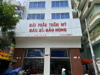 Toà nhà góc 2 mặt tiền, sử dụng hơn 800m2  có thang máy  số 470 bà hạt, quận 10!