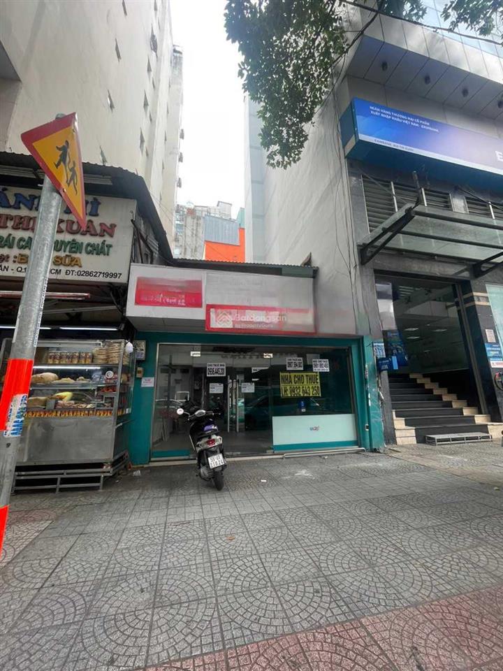 Ngang 6m, vỉa hè rộng 5m  mặt tiền 123d bùi thị xuân, quận 1