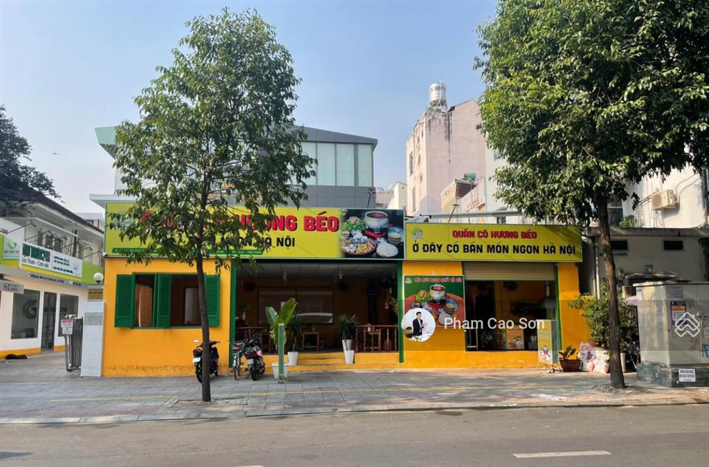 Mặt tiền hơn 200m2, ngang 16m, có lề để xe rộng  số 65bis mạc đĩnh chi, quận 1