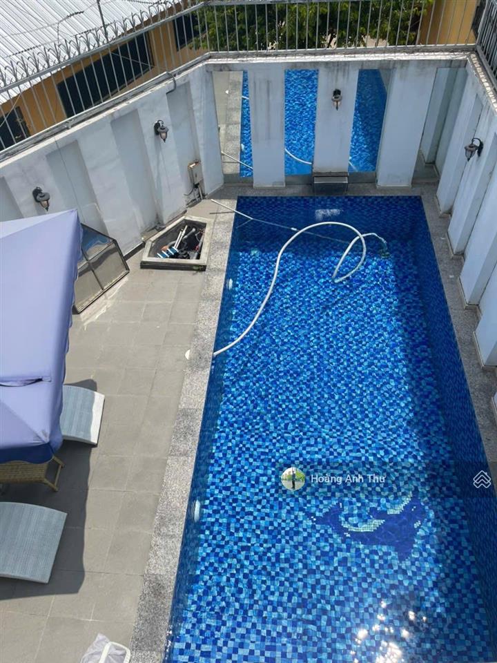 Mặt tiền nguyễn bá huân, thảo điền, quận 2 dt  7,5x25  204m2 nhà 4 tầng, hồ bơi