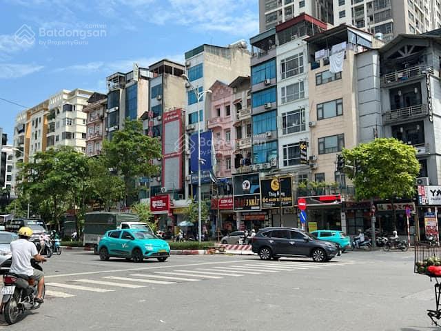 Cho thuê tòa nhà 8 tầng mặt phố mỹ đình, thông sàn, thang máy, kinh doanh tốt