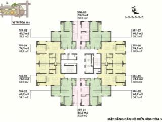 Bán căn hộ 54,1m² đẹp tại mipec city view hà đông ,2pn rộng, giá rẻ nhất khu