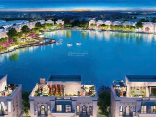 Chỉ 2,3 tỷ sở hữu ngay biệt thự sông lập 150m2 view hồ thiên nga của dự án vinhome green city