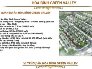 Chính chủ bán lô góc 86m2, đã có sổ, dự án hòa bình green valley, tiềm năng tăng giá cao