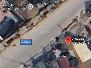 Bán đất vip hoà lạc. mặt đường tl420, 16 tỷ 226m2, bình yên, thạch thất, hà nội