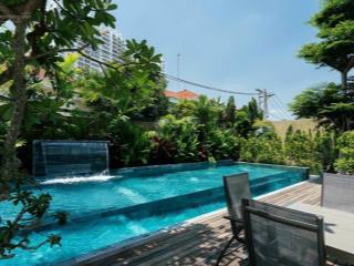 Bán gấp bt ven sông khu compound river mark 220 trần não, quận2. dt 15x20m hầm 5t, hồ bơi, 108 tỷ