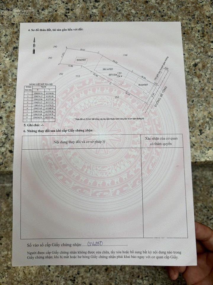 Bán đất dĩ an ngang 13m, cách đường tú xương chợ dĩ an 50m